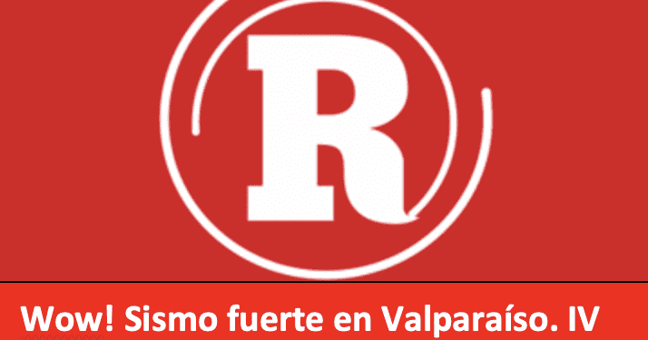 Fuerte sismo en la región de Valparaíso