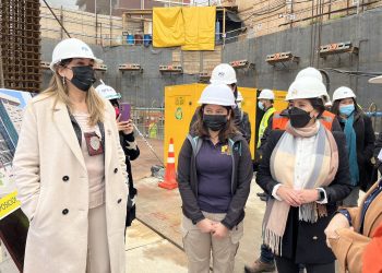 Autoridades locales inspeccionaron obras de construcción de Complejo Policial PDI en Viña del Mar