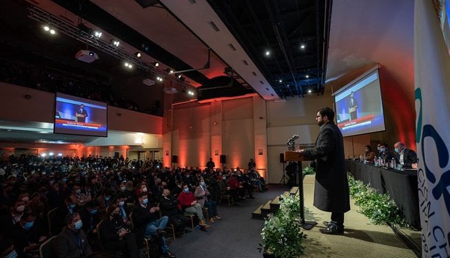 Viña del Mar: Presidente Gabriel Boric participa en la Asamblea General de la Asociación Chilena de Municipalidades
