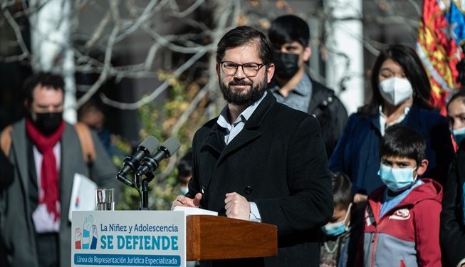 Presidente Boric: “Es un deber del Estado de Chile acompañar a los niños, protegerlos, apoyarlos integralmente”