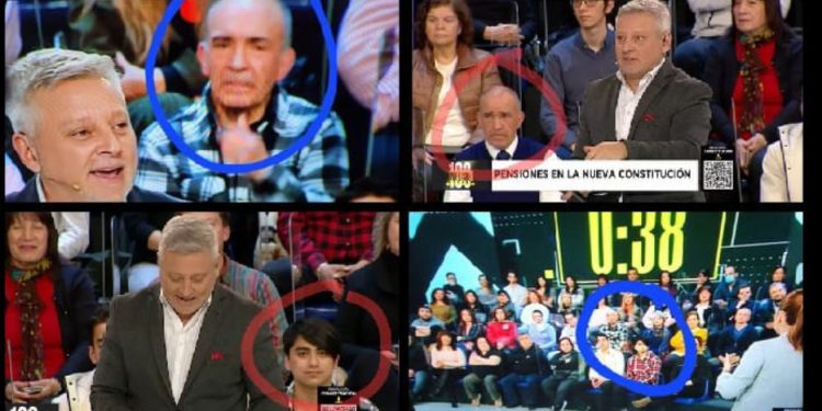 Circulan imágenes por redes sociales en el que denuncian que el programa «Los Indecisos» repite a algunos de sus participantes en el público