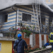 Vivienda de material ligero es consumida por el fuego en cerro Barón