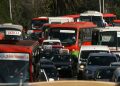 Microbuseros y eventual servicio gratis de transporte durante el Plebiscito: «No estamos disponibles, menos en un día que legalmente nos corresponde descanso»