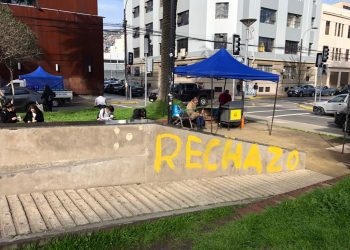 Concejal Thelmo Aguilar condena rayados en Memorial de DDHH en Valparaíso: «No más odio en esta ciudad»