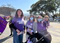 Mujeres de Quilpué se sumaron a convocatoria regional por el Apruebo