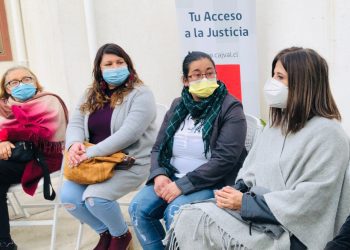 Ministra de Justicia se reunió con cuidadoras informales de San Antonio