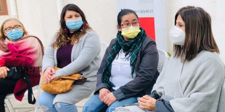 Ministra de Justicia se reunió con cuidadoras informales de San Antonio