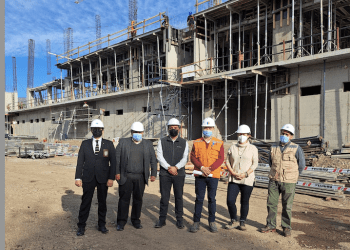 MOP avanza con obras de reposición del Cuartel de la Prefectura Provincial Los Andes de la PDI