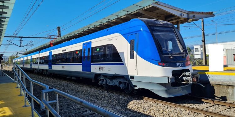 Mediante video EFE muestra la extensión del trazado ferroviario desde Limache a Quillota, La Cruz y La Calera