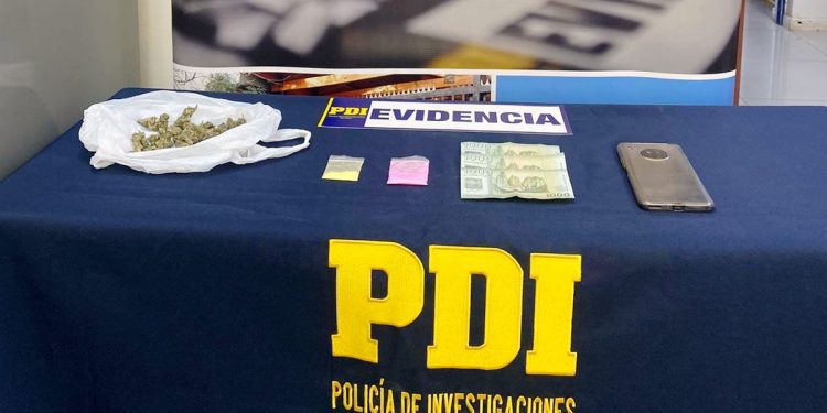 PDI detiene en Olmué a sujeto que comercializaba drogas por aplicación de Internet