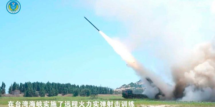 China inicia las mayores maniobras militares de su historia en torno a Taiwán tras el viaje de Pelosi