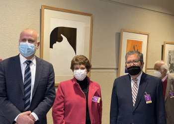 Museo Universitario del Grabado de la UPLA y el Senado inauguran exposición de 80 grabados