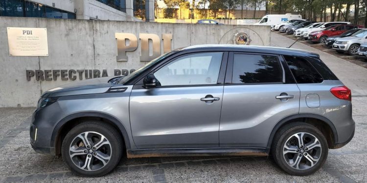 Viña del Mar: PDI Valparaíso recupera vehículo robado en recta Las Salinas