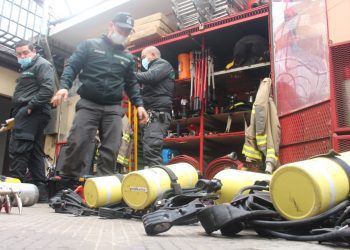 San Antonio: inspeccionan brigada contra incendio del recinto penitenciario