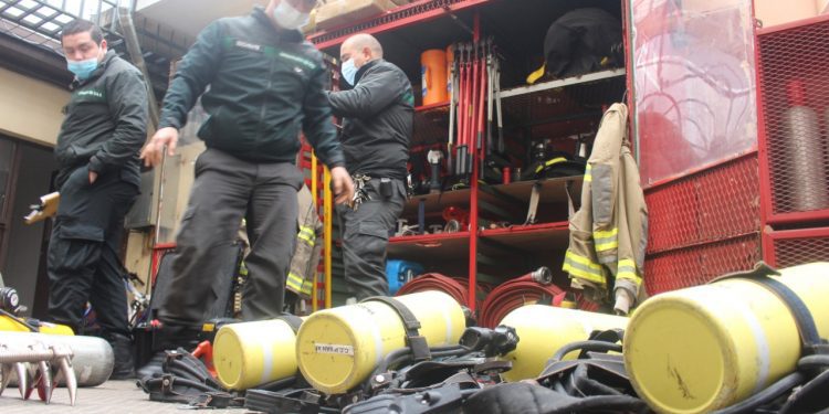 San Antonio: inspeccionan brigada contra incendio del recinto penitenciario