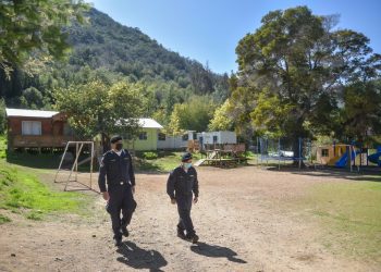 Gobierno, Municipalidad de Quilpué y Carabineros realizan visita inspectiva en local de votación en Colliguay
