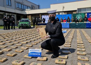 Golpe al narcotráfico: incautan más de una tonelada y media de droga ingresada por vía marítima al país