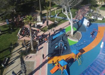 Municipio y empresa Enjoy inauguran renovada Plaza Colombia en la Ciudad Jardín