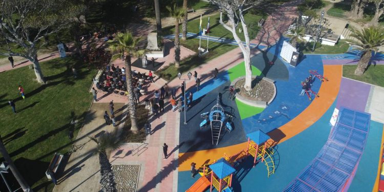 Municipio y empresa Enjoy inauguran renovada Plaza Colombia en la Ciudad Jardín