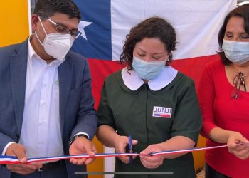 Junji Valparaíso inaugura jardín infantil en Santa María y elige nombre definitivo para el centro educativo