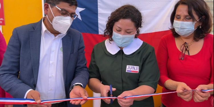 Junji Valparaíso inaugura jardín infantil en Santa María y elige nombre definitivo para el centro educativo