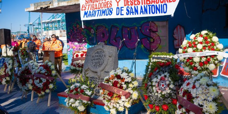 Llaman a la unidad y al rencuentro en la conmemoración del Día del Trabajador Portuario en San Antonio