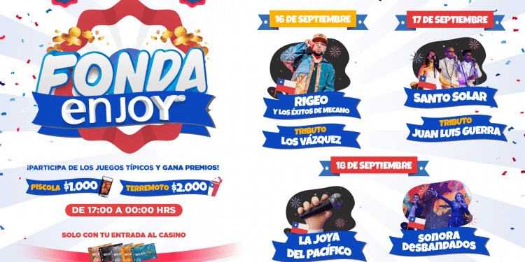 Enjoy Viña prepara el 18 con terremoto gigante de más de 500 litros