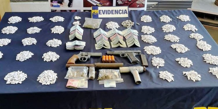PDI detuvo a microtraficante de drogas en operativo en Loncura