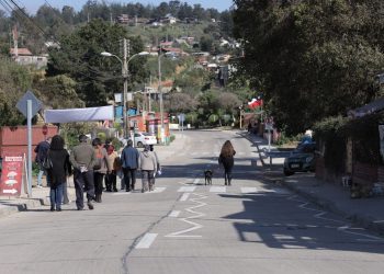Comunidad de Laguna Verde destaca «histórica pavimentación» de Avenida Principal 