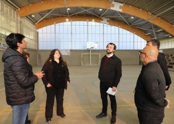 Comunidad de Rodelillo se prepara para recibir remodelado polideportivo Tranque Seco