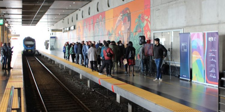 La ruta de los murales: con inauguración en Estación Puerto culmina exitoso proyecto que intervino trece estaciones con 22 obras artísticas