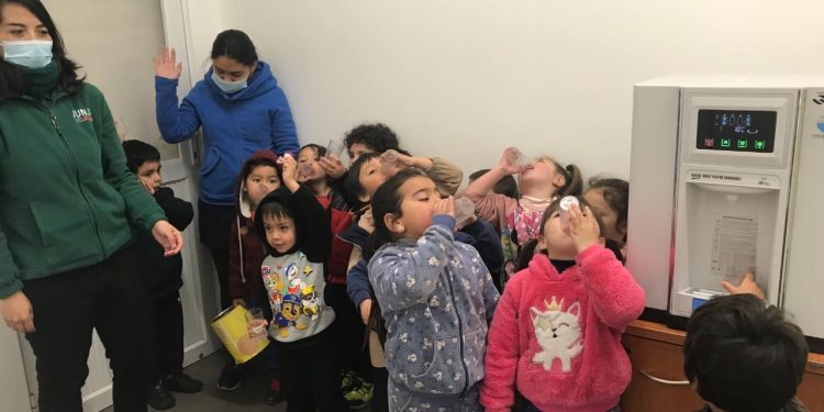 Nogales: jardín infantil cuenta con moderno sistema de extracción de agua del aire