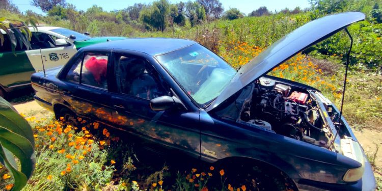 La Ligua: personal de Carabineros detienen a dos sujetos por robo de un vehículo en Catapilco