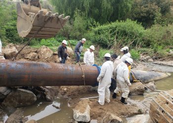 SISS levanta cargos contra Esval por nueva falla en tubería que transporta las aguas servidas de Quilpué y Villa Alemana