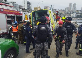 Armada rescató a hombre en peligro de inmersión en Viña del Mar