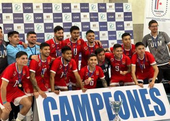 ￼UVM se coronó campeón nacional universitario en futsal varones