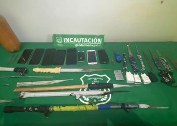Allanamientos permiten incautar celulares y armas blancas en cárceles de la región