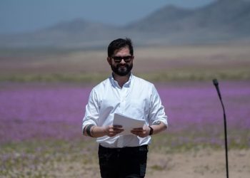 Presidente Gabriel Boric anuncia creación del Parque Nacional Desierto Florido