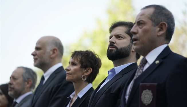 Boric en inauguración de Cuartel Nacional de Cibercrimen: «En un Estado de Derecho la violencia es inaceptable y debe ser atacada con la mayor decisión»