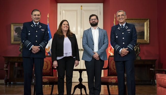 Presidente Gabriel Boric designa nuevo comandante en jefe de la Fuerza Aérea de Chile