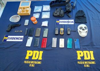 ￼PDI Valparaíso detiene a integrantes de banda criminal dedicada a robos con intimidación y homicidios en la zona