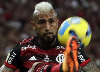 Arturo Vidal sufrió un traumatismo a una semana de la final de la Copa Libertadores