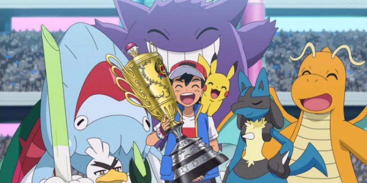 Mejor tarde que nunca: Después de 25 años Ash se convierte en el mejor entrenador Pokémon