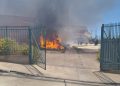 Incendio afecta a Liceo Alfredo Nazar de Valparaíso