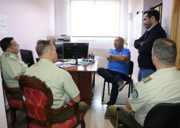Quintero: nuevo prefecto de Carabineros de Viña se reunió con el alcalde para coordinar labores de seguridad pública
