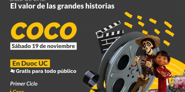 Centro de Extensión Duoc UC lanzará ciclo de cine con función de Película “Coco”