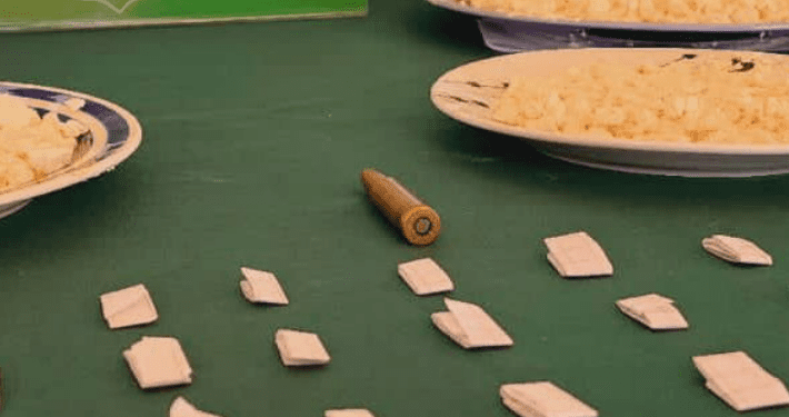 Hallan munición de guerra, molotovs y droga en Minimarket de Santa María