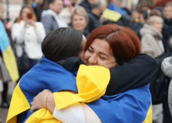 Ucrania celebra con todo tras la liberación de Jersón