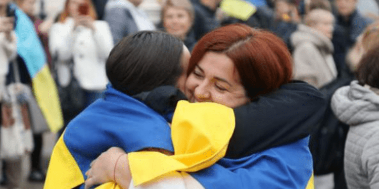 Ucrania celebra con todo tras la liberación de Jersón