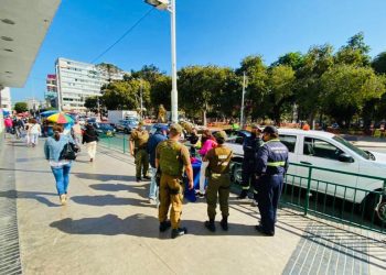 Carabineros afirma haber detenido a 752 personas en Av. Valparaíso en 2022
